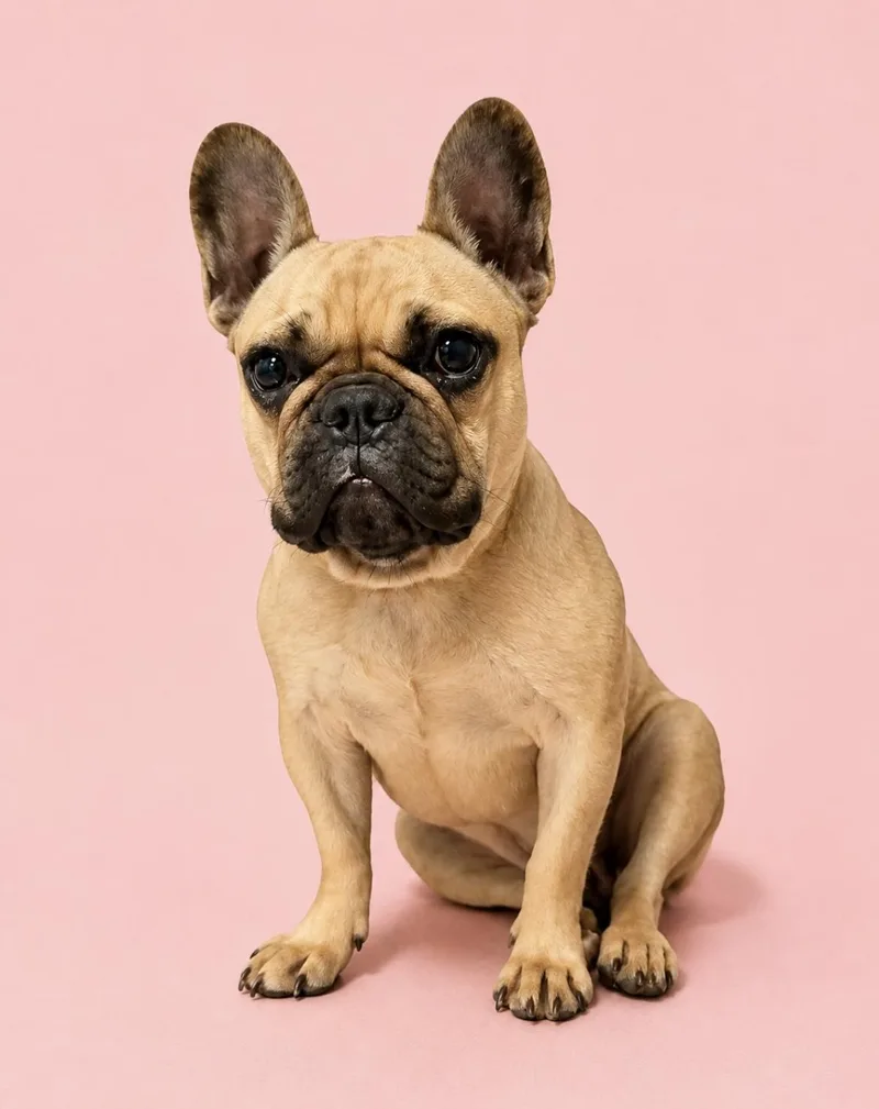 A young small-sized male Yellow / Tan / Blond / Fawn French Bulldog dog named Edgar for adoption in Fort Lauderdale, FL