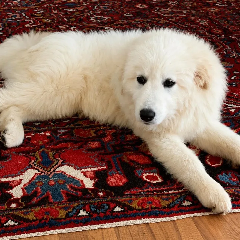A young medium-sized female Great Pyrenees dog named Lily Posy for adoption in Atlanta, GA