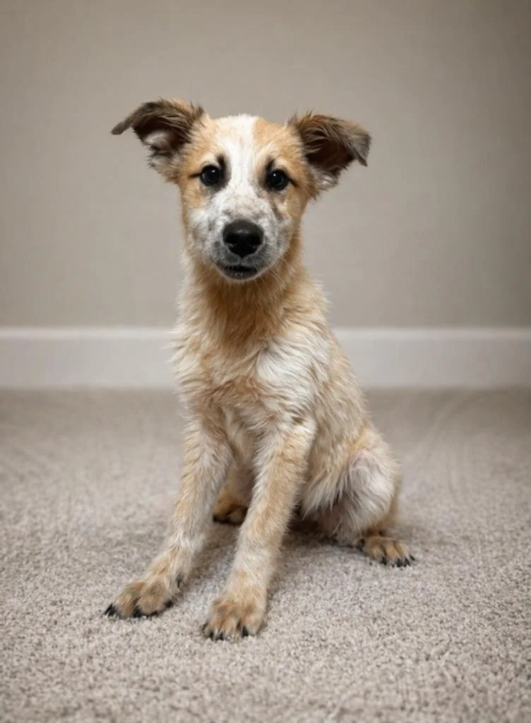 A baby large-sized male Great Pyrenees dog named Cloud for adoption in Hardeeville, SC