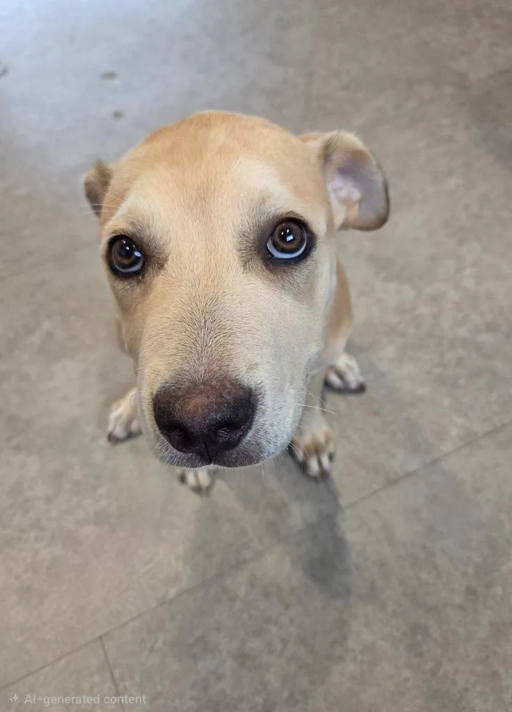 A baby medium-sized male Mixed Breed dog named Jensen for adoption in Bossier City, LA