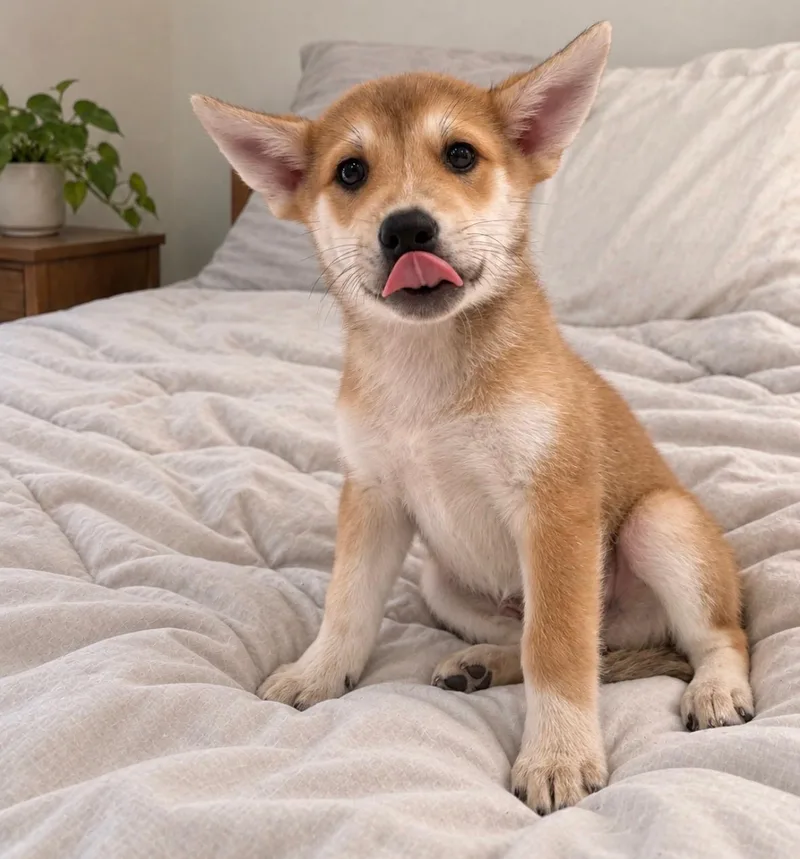 A baby large-sized male German Shepherd Dog dog named Mcfloof for adoption in Evergreen, CO