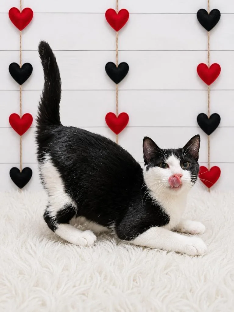 A baby small-sized male Domestic Short Hair cat named Galant for adoption in Corpus Christi, TX
