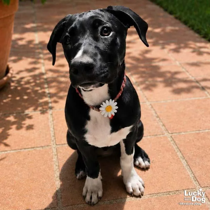 A baby medium-sized female Retriever dog named Lil Zhuri for adoption in Washington, DC