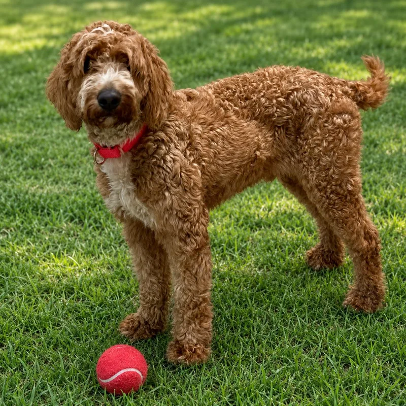 A young medium-sized male Golden Retriever dog named Orpheus for adoption in Whitehall, PA