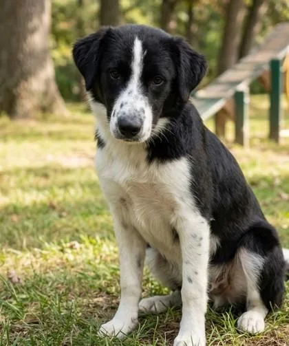 An adult medium-sized male Border Collie dog named Jazz for adoption in Phoenix, AZ