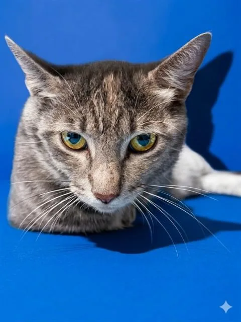 A young medium-sized female Domestic Short Hair cat named Jetta for adoption in Jacksonville, FL