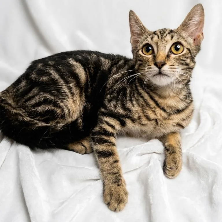 A baby medium-sized male Domestic Short Hair cat named Champ for adoption in Miami, FL