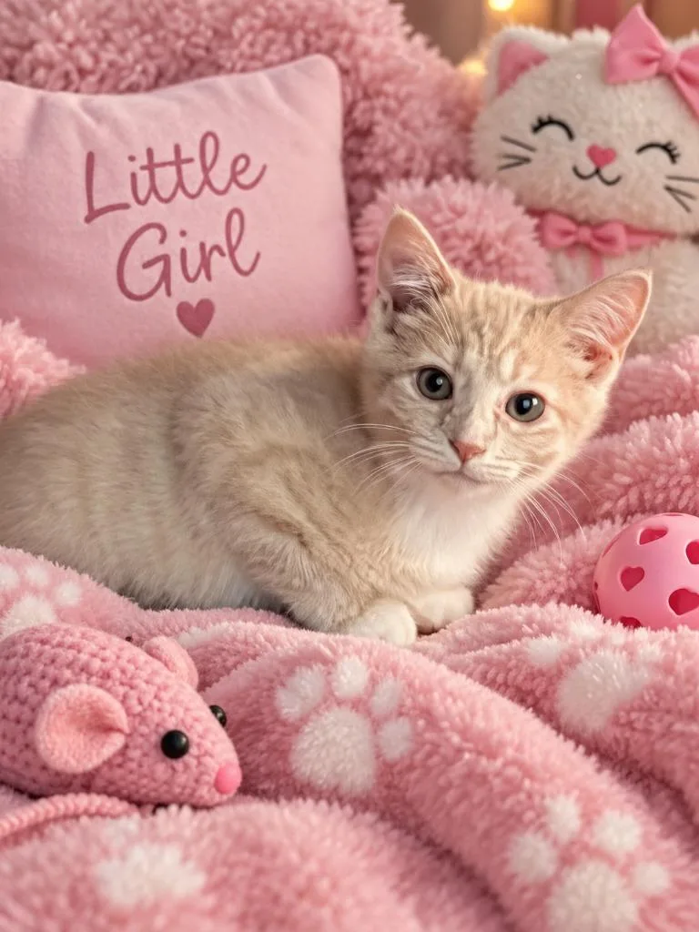 A baby medium-sized female Domestic Short Hair cat named Annie for adoption in Fayetteville, TN