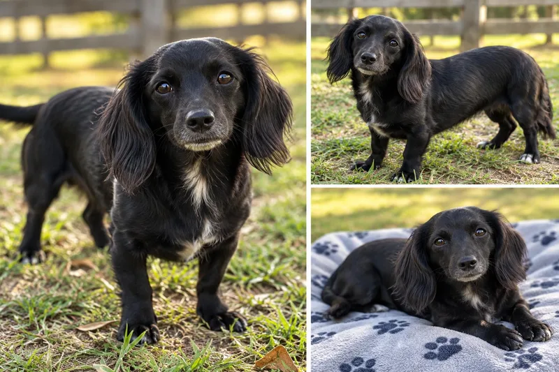 A young small-sized female Dachshund dog named Sasha for adoption in Kiln, MS
