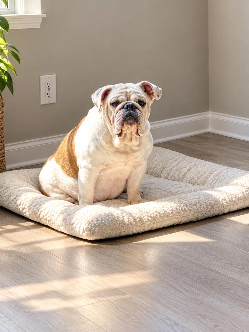 An adult medium-sized female English Bulldog dog named Fiona for adoption in Humble, TX