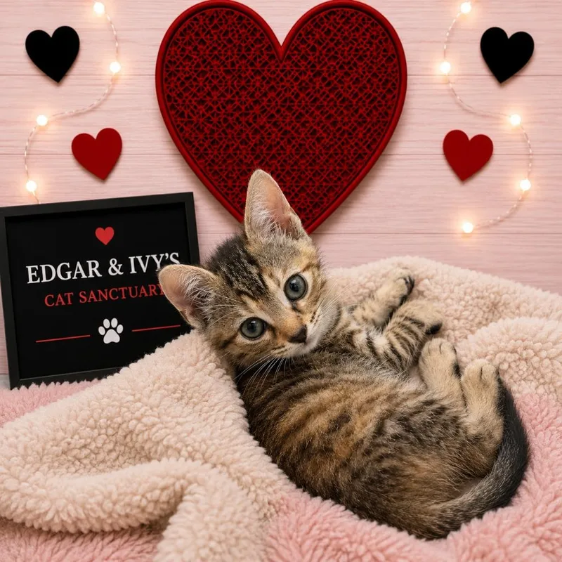 A baby small-sized female Domestic Short Hair cat named Honeydew for adoption in Corpus Christi, TX