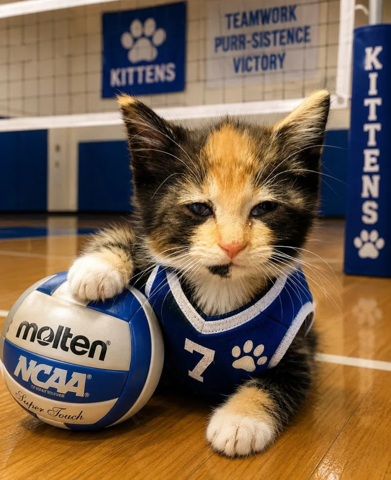 A baby small-sized female Domestic Long Hair cat named Darling for adoption in Washington Court House, OH