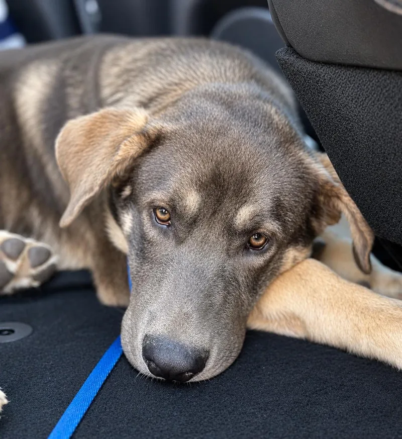 A young medium-sized male German Shepherd Dog dog named Dante for adoption in Palm desert, CA