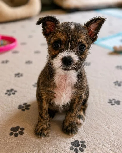 A baby small-sized female Shih Tzu dog named Opal for adoption in Douglasville, GA