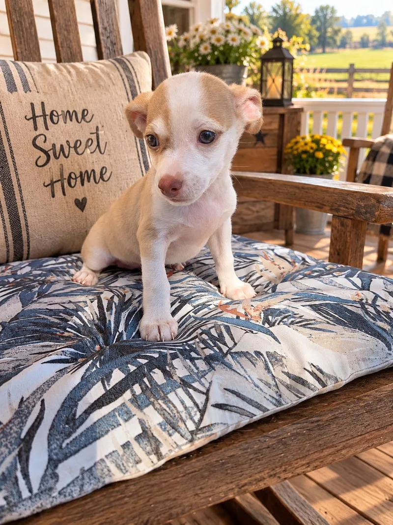 A baby small-sized male Dachshund dog named Barley for adoption in Mount Pleasant, NC