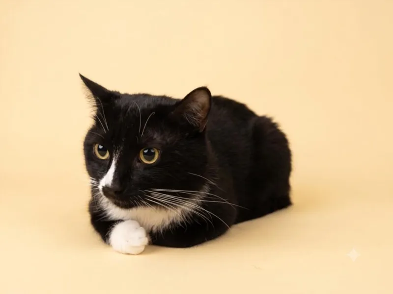 An adult large-sized male Domestic Medium Hair cat named Harlow for adoption in Los Angeles, CA