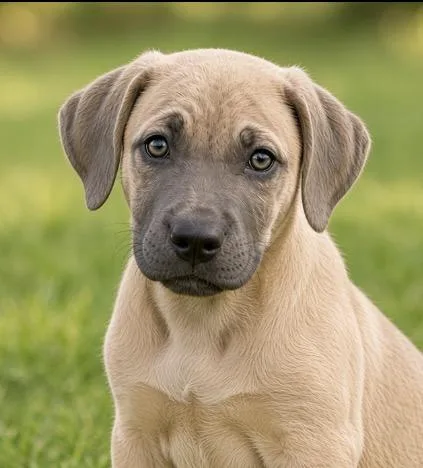 A baby large-sized male Labrador Retriever dog named Gator for adoption in Kiln, MS