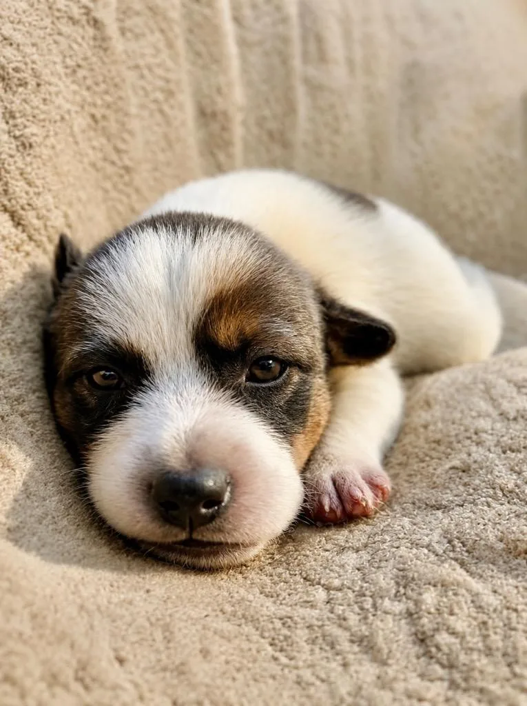 A baby medium-sized male Cattle Dog dog named Bayou Local Puppy for adoption in Princeton, MA