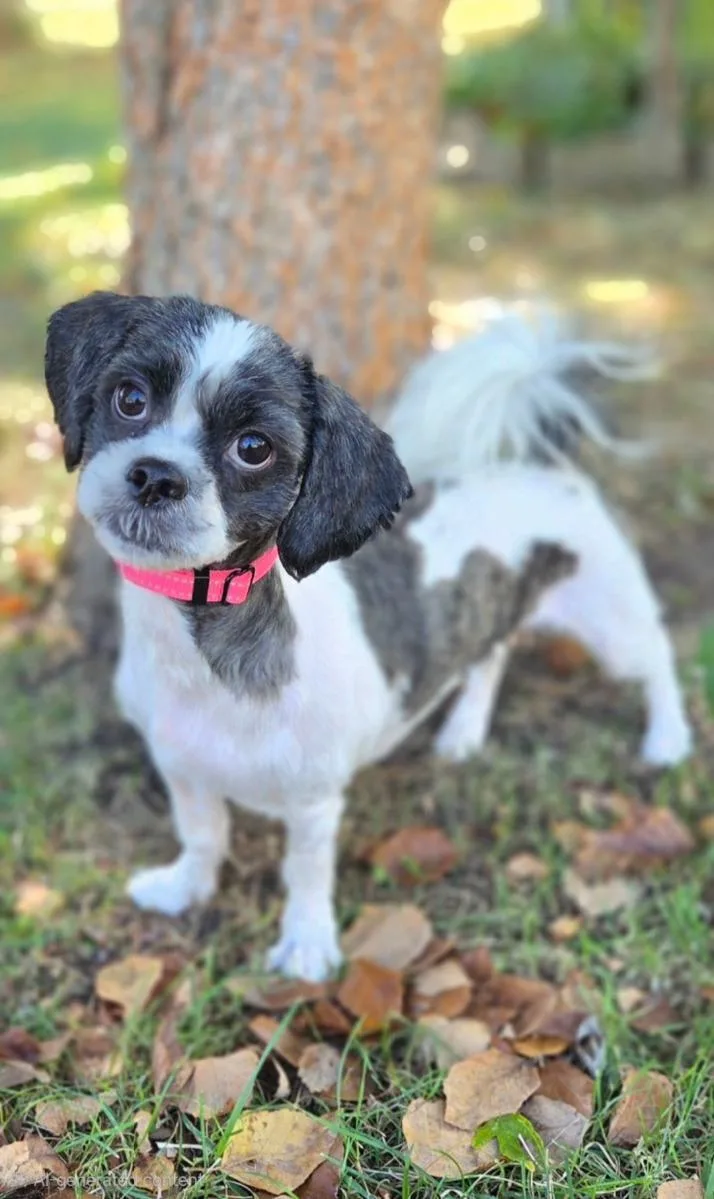 A young small-sized female Shih Tzu dog named GiGi for adoption in Bridgeton, MO