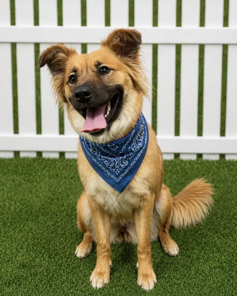 An adult medium-sized female Collie dog named Taffy for adoption in Euless, TX