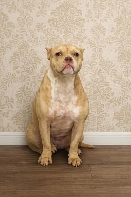 An adult small-sized female American Bulldog dog named Chyna for adoption in West Memphis, AR