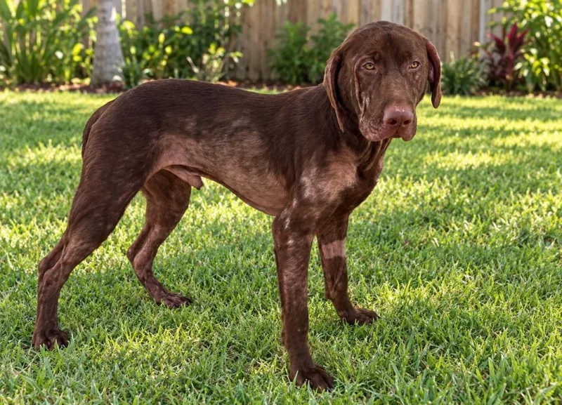 A baby large-sized male Labrador Retriever dog named Reef for adoption in Sebastian, FL