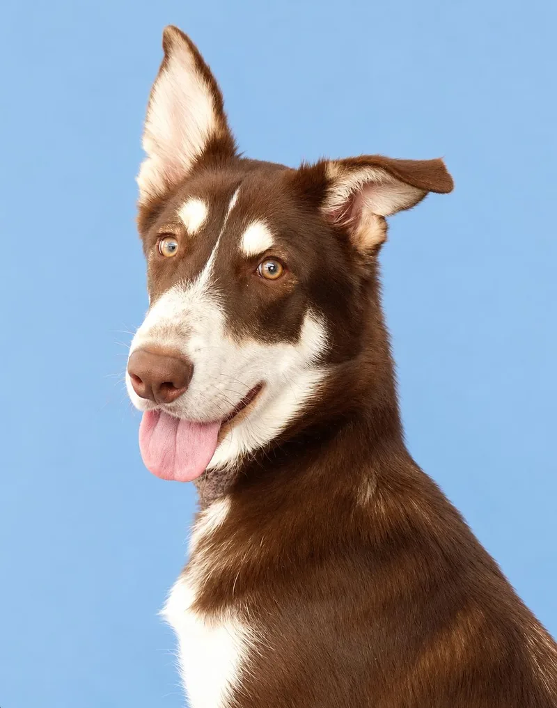 A baby large-sized male Siberian Husky dog named Nino Brown for adoption in Pasadena, CA
