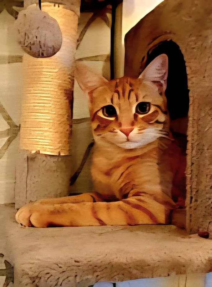 A young medium-sized male Orange & White Domestic Short Hair cat named Oscar for adoption in Scottsdale, AZ