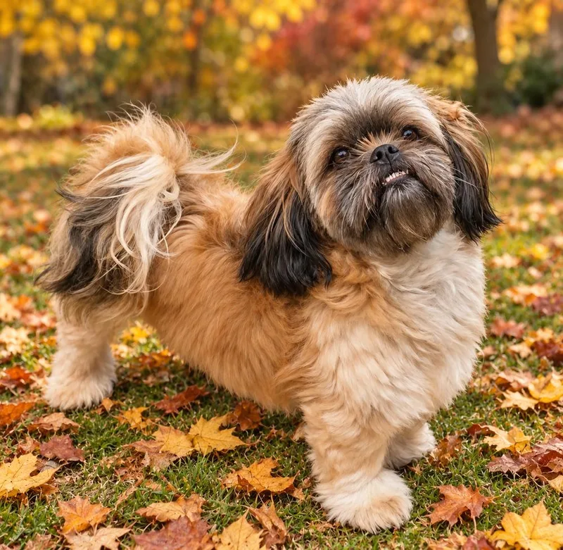 An adult small-sized male Shih Tzu dog named Lucky & Odie for adoption in Oakland, MI