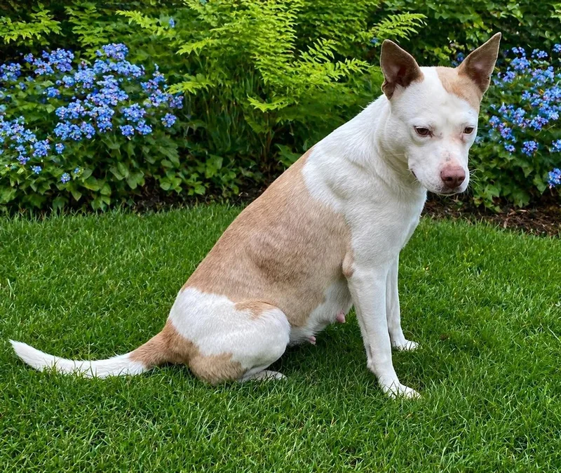 An adult medium-sized female Pit Bull Terrier dog named Ducky for adoption in Guntersville, AL