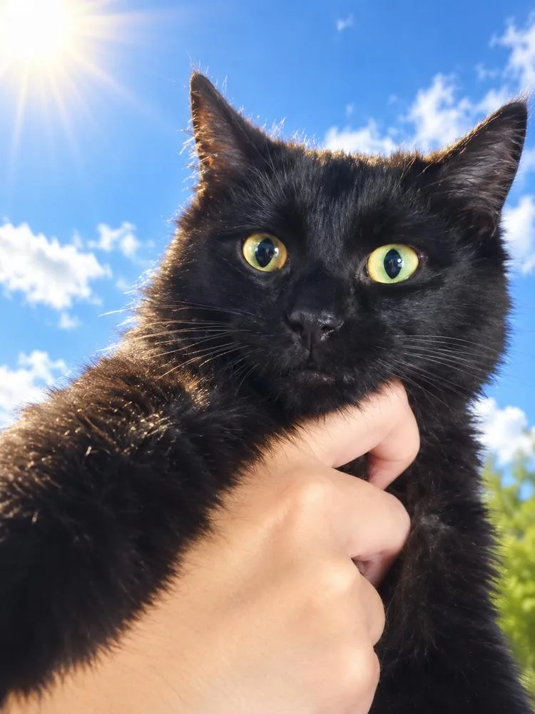 A baby small-sized male Domestic Long Hair cat named Cloud for adoption in Lincoln Park, MI