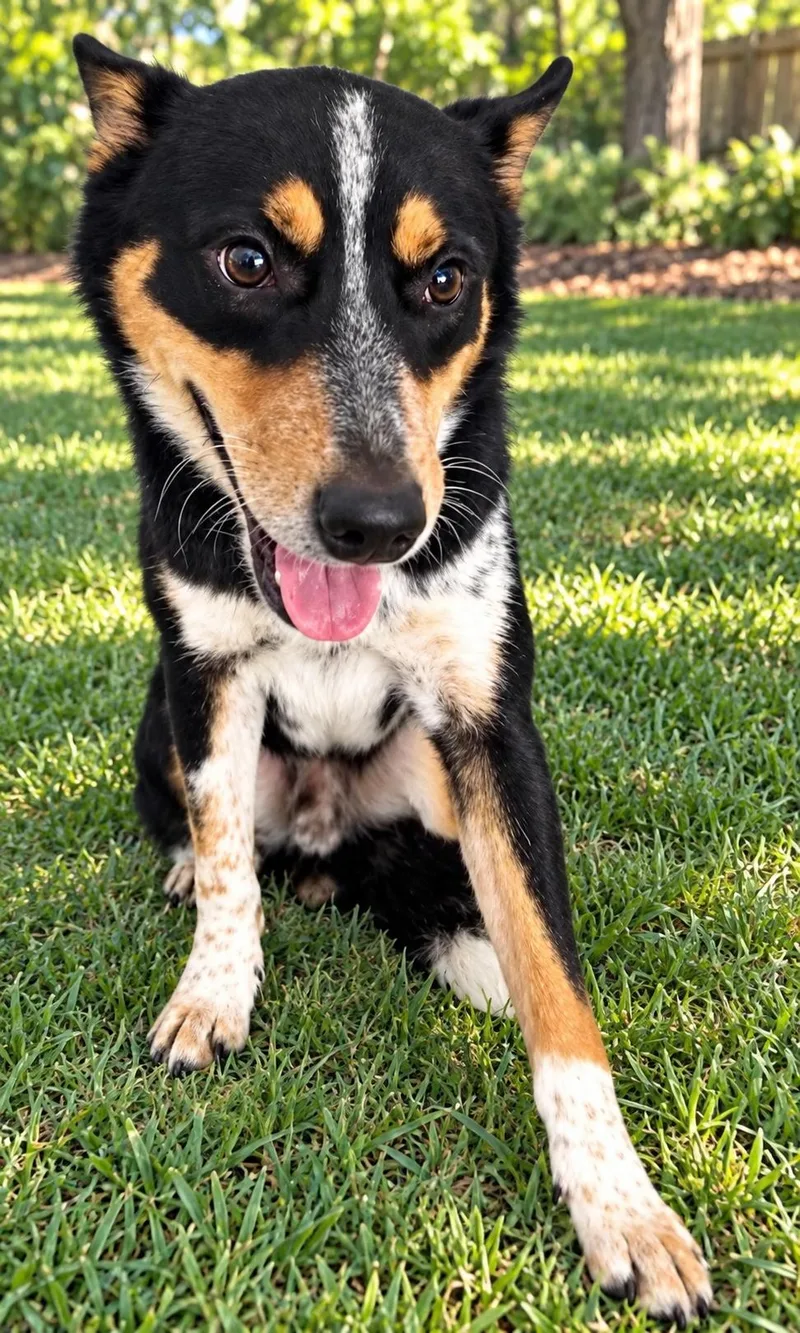 An adult medium-sized male Australian Cattle Dog / Blue Heeler dog named Bear for adoption in Winter haven, FL
