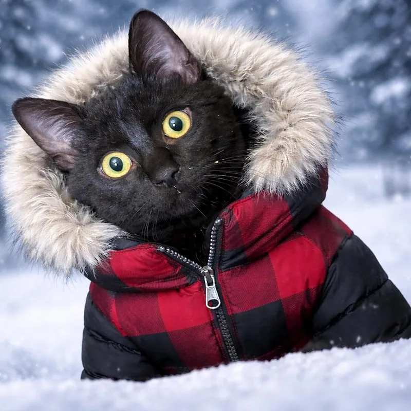 A young medium-sized male Black Domestic Short Hair cat named Alister for adoption in Kenosha , WI