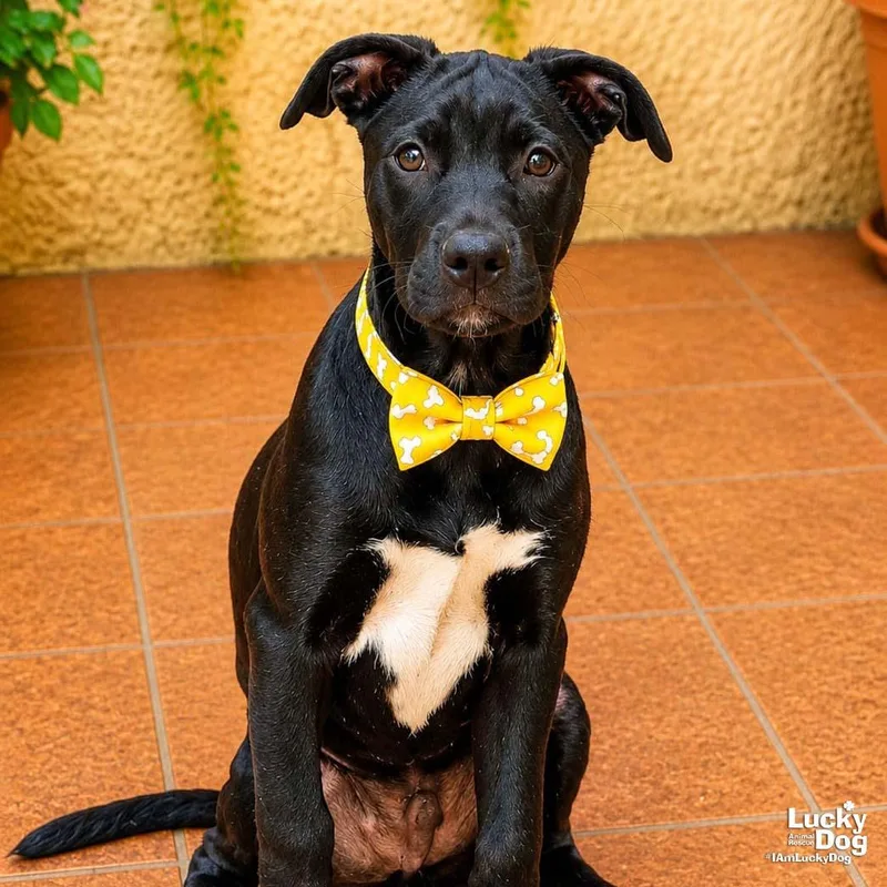A baby large-sized male Retriever dog named Lil Loki for adoption in Washington, DC