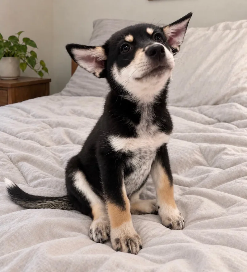 A baby large-sized male German Shepherd Dog dog named McZoomy for adoption in Evergreen, CO