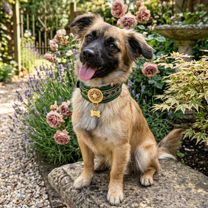 A young small-sized male Tricolor (Brown, Black, & White) Pomeranian dog named Nick for adoption in Gilbert, AZ