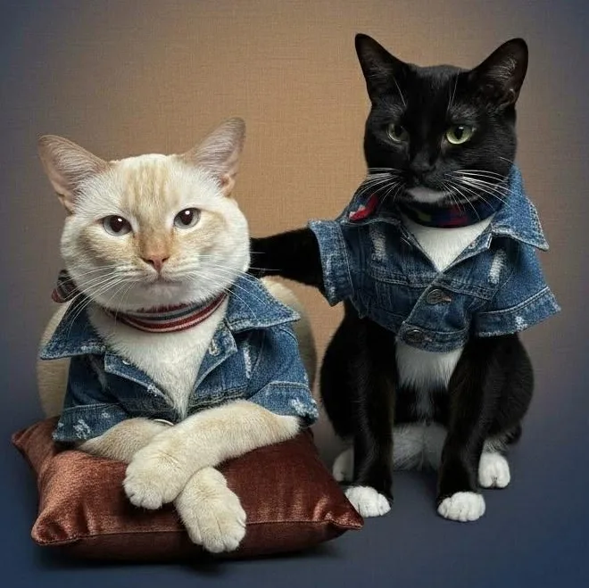 An adult large-sized male Domestic Medium Hair cat named Thor & Loki for adoption in Columbia, MD