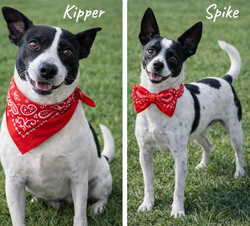 An adult small-sized male Jack Russell Terrier dog named Kipper & Spike for adoption in Maryville, TN