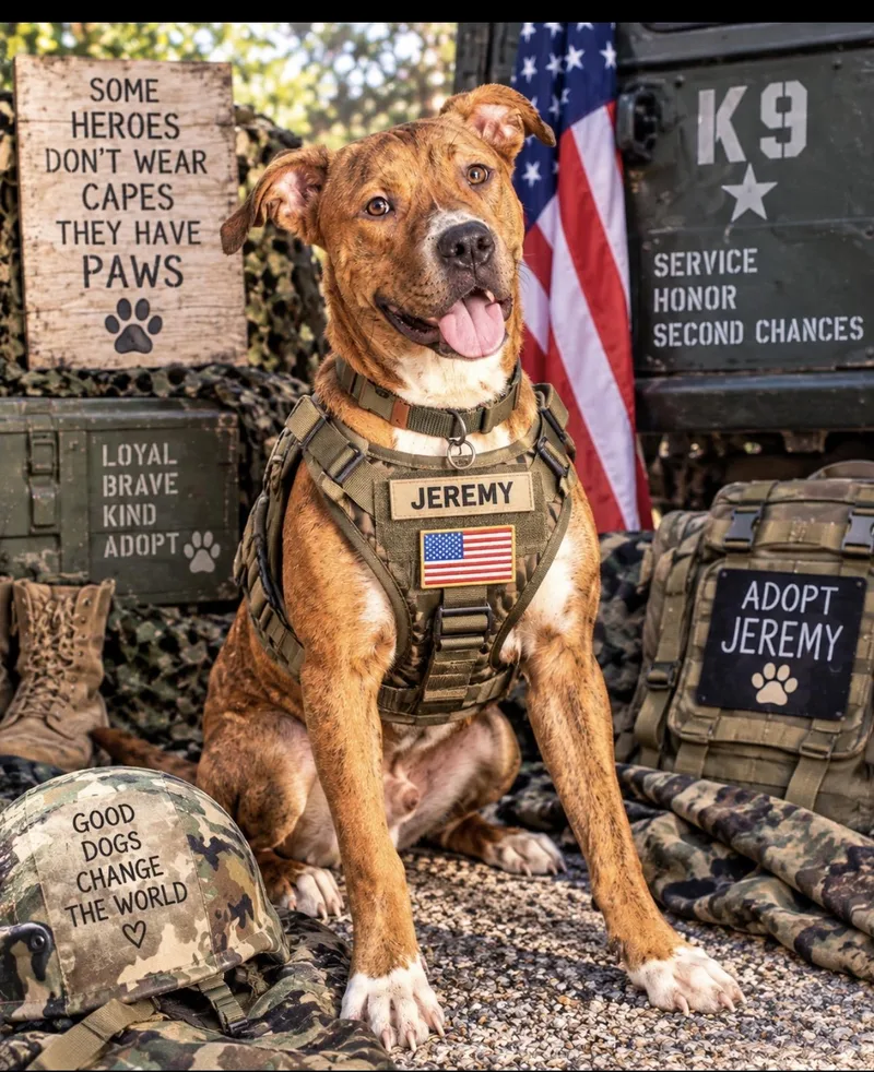 A young medium-sized male Boxer dog named Jeremy for adoption in CUMMING, GA