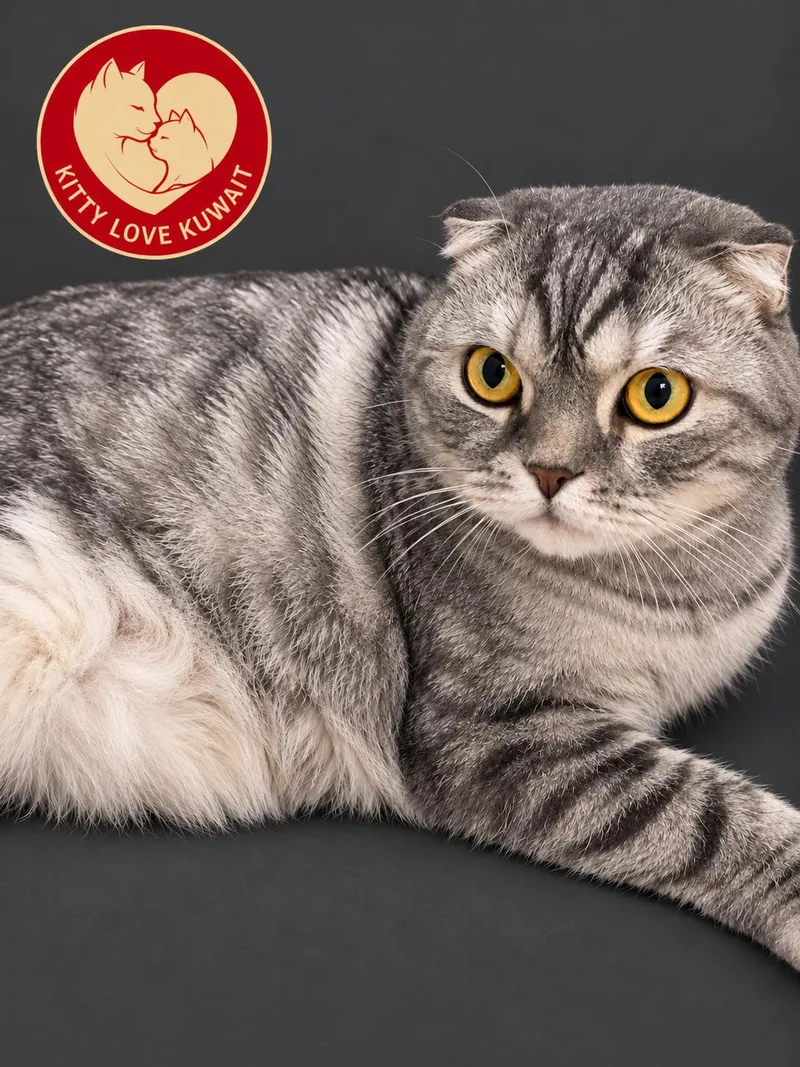 An adult medium-sized male Scottish Fold cat named Baloo for adoption in Snow Hill, MD