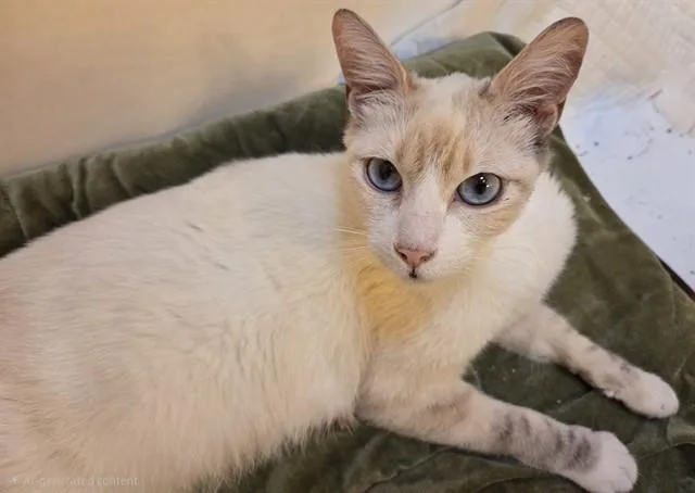 An adult medium-sized female Domestic Short Hair cat named Lucy for adoption in Gardena, CA