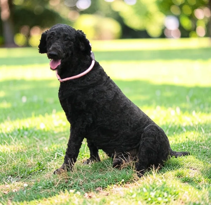 An adult large-sized male Standard Poodle dog named Jack for adoption in Pulaski, TN