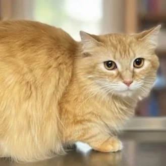 A baby medium-sized female Orange / Red Domestic Medium Hair cat named Colquitt   Merida for adoption in Donalsonville, GA