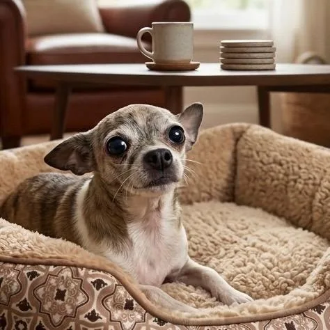 An adult medium-sized female Chihuahua dog named Tigerlily for adoption in Pittsfield, IL