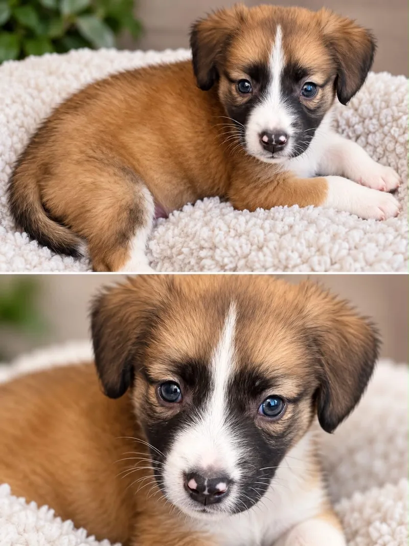 A baby medium-sized female Mixed Breed dog named Cookie for adoption in Penryn, CA