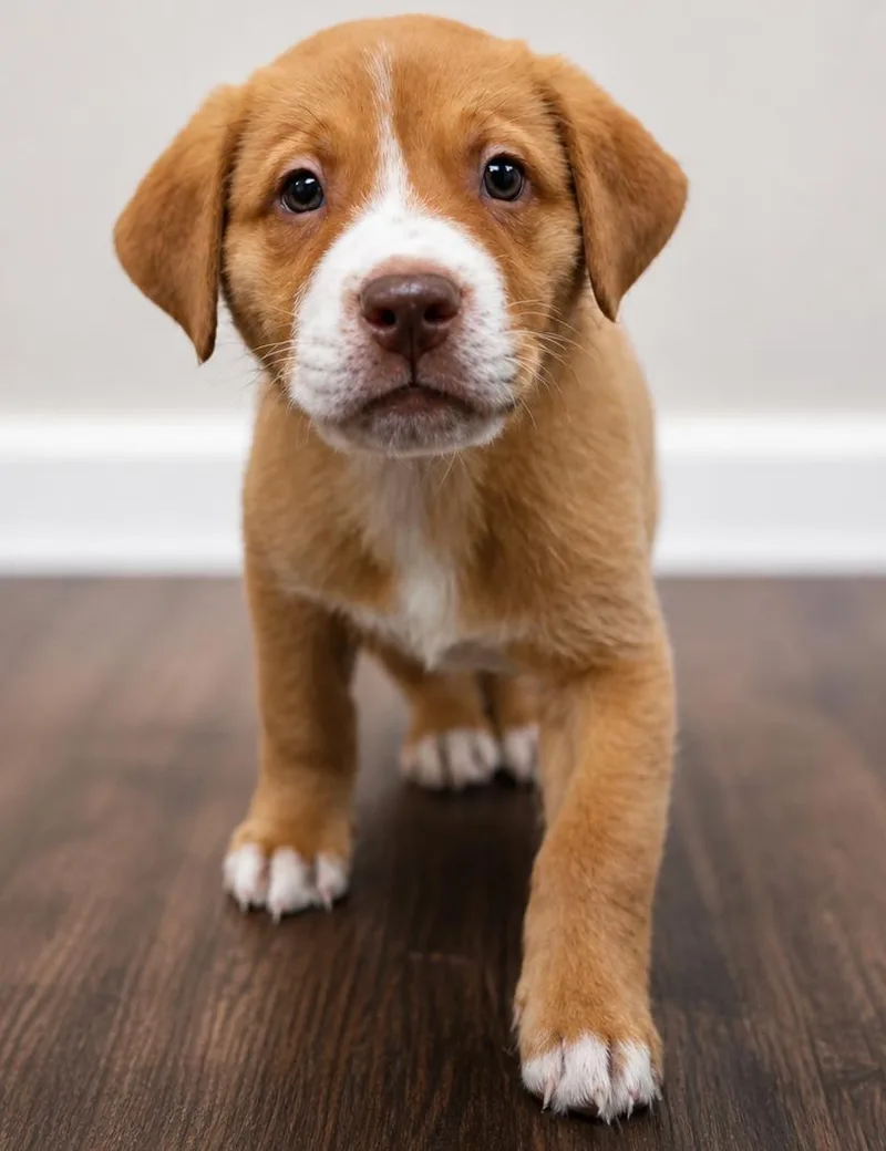 A baby large-sized male Red / Chestnut / Orange Great Pyrenees dog named Waylon Jennings for adoption in Kiowa, OK