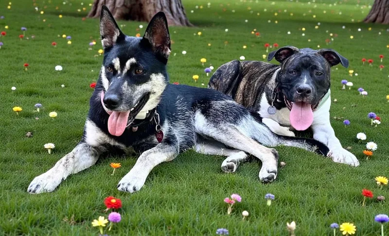 An adult large-sized male Brindle Pit Bull Terrier dog named Fletch for adoption in Ventura, CA