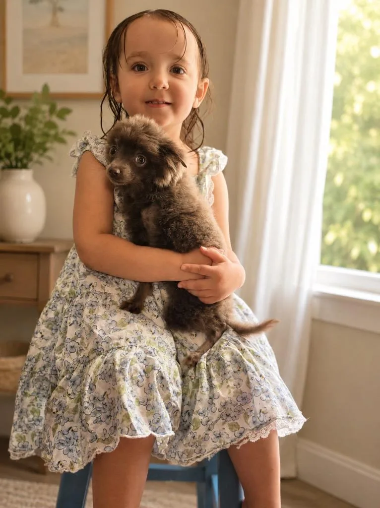 A baby small-sized male Pomeranian dog named Denver for adoption in Princeton, MA