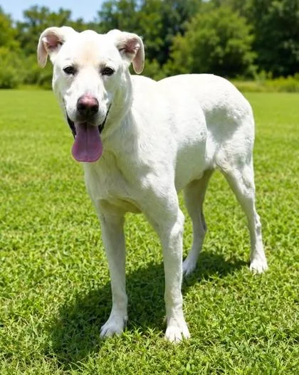 An adult large-sized male Labrador Retriever dog named Ghost for adoption in Palm Coast, FL