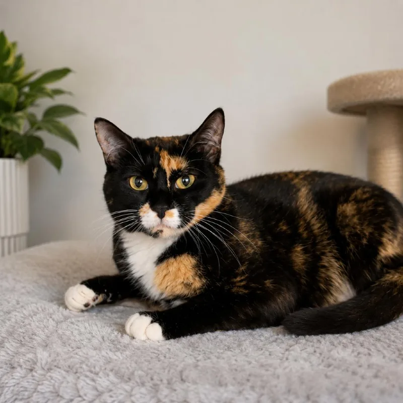 An adult small-sized female Black Domestic Short Hair cat named Dune for adoption in Hopkinton, MA